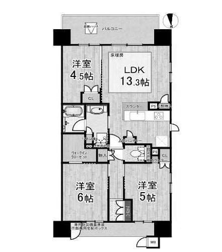 物件○○の間取り図