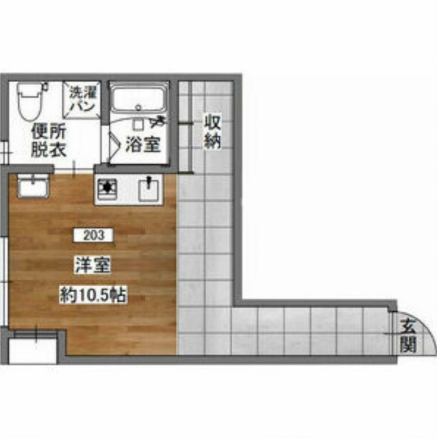 物件○○の間取り図