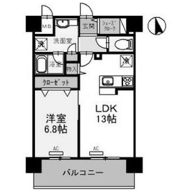 物件○○の間取り図