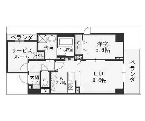 物件○○の間取り図