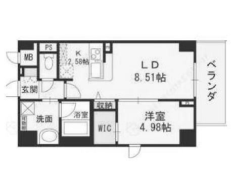 物件○○の間取り図