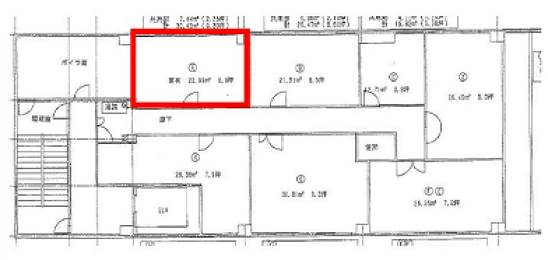 物件○○の間取り図