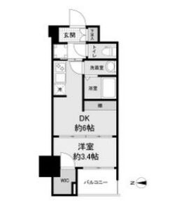 物件○○の間取り図