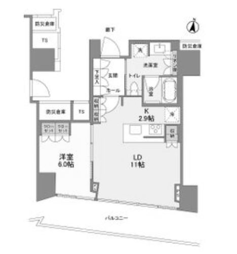 物件○○の間取り図