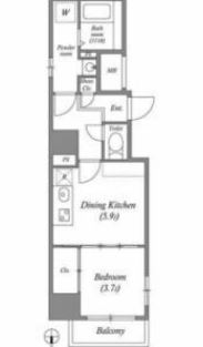 物件○○の間取り図