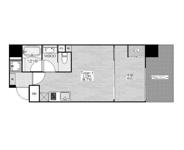 物件○○の間取り図