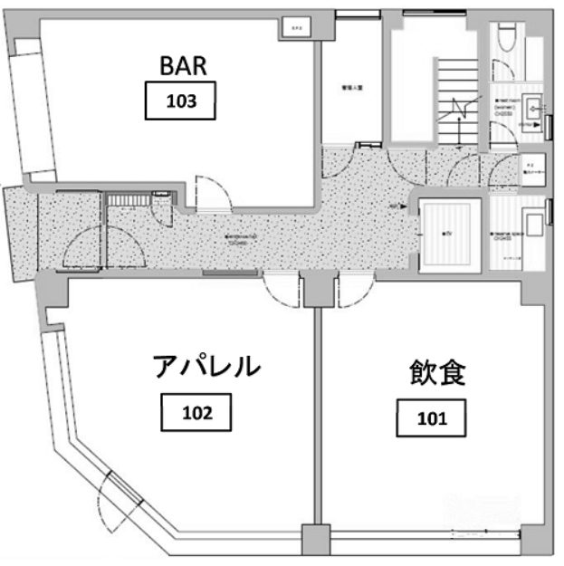 物件○○の間取り図