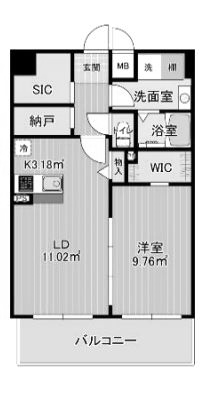 物件○○の間取り図