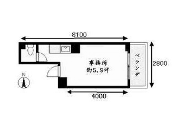 物件○○の間取り図