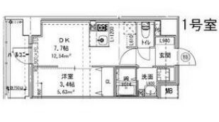 物件○○の間取り図