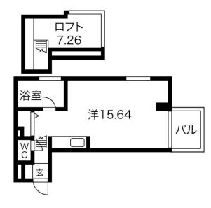 物件○○の間取り図