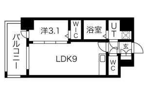 物件○○の間取り図