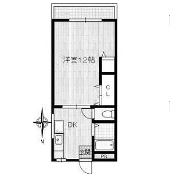 物件○○の間取り図