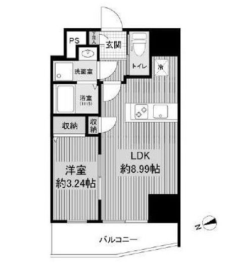 物件○○の間取り図