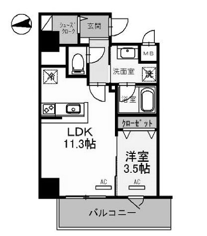 物件○○の間取り図