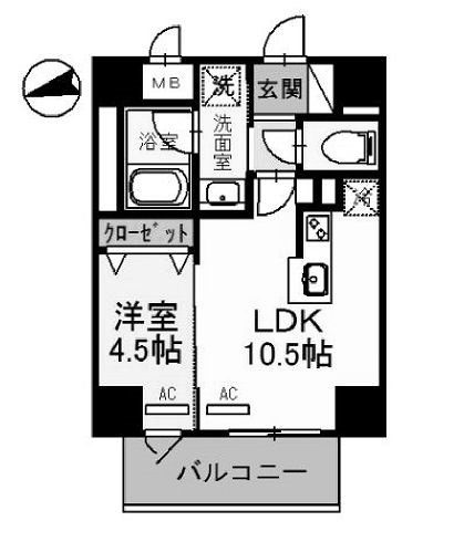 物件○○の間取り図