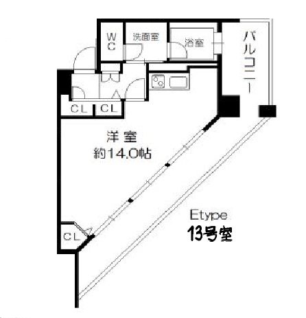 物件○○の間取り図