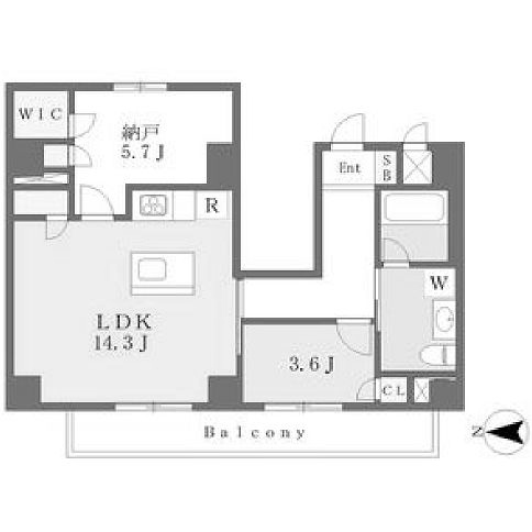 物件○○の間取り図