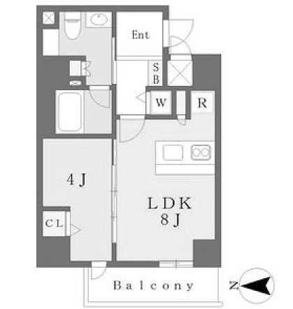 物件○○の間取り図