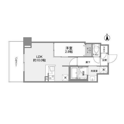 物件○○の間取り図