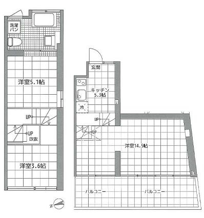 物件○○の間取り図