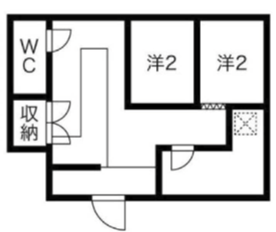 物件○○の間取り図