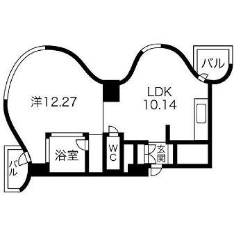 物件○○の間取り図