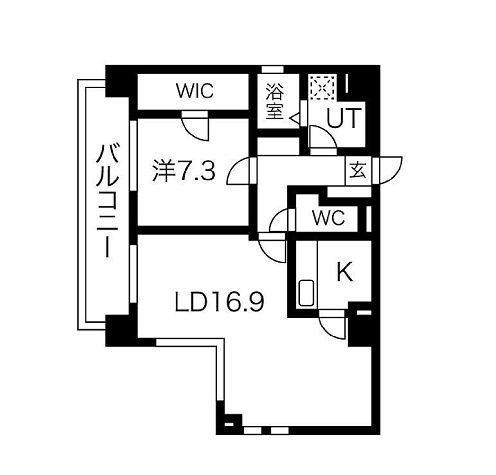 物件○○の間取り図