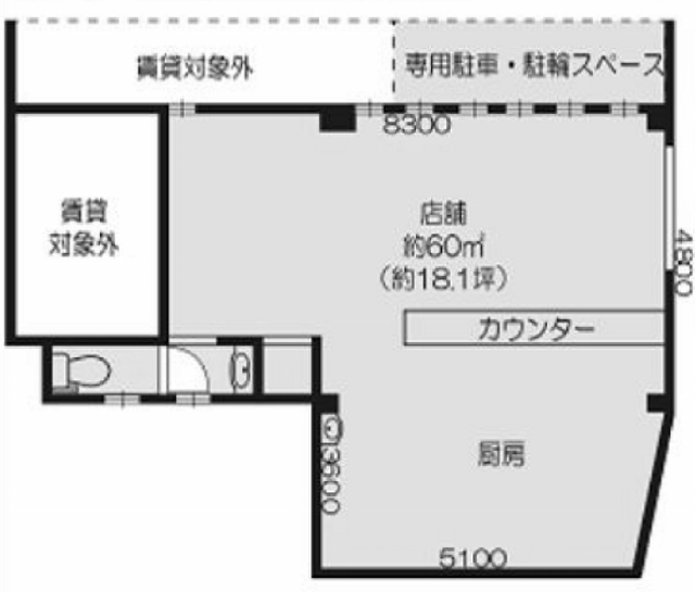 物件○○の間取り図