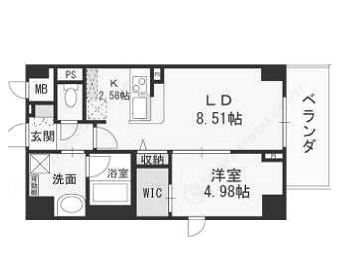 物件○○の間取り図