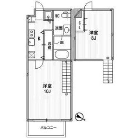 物件○○の間取り図