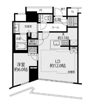 物件○○の間取り図