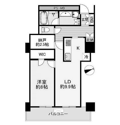 物件○○の間取り図