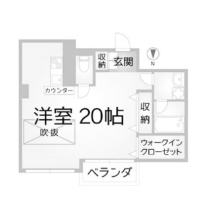 物件○○の間取り図