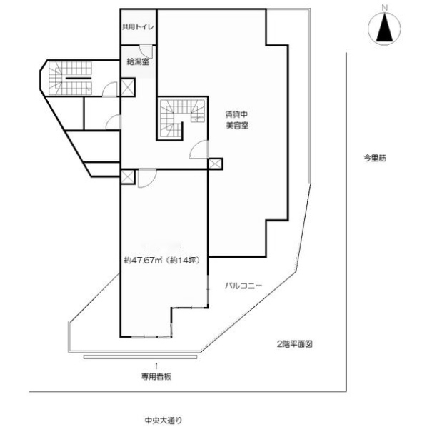 物件○○の間取り図