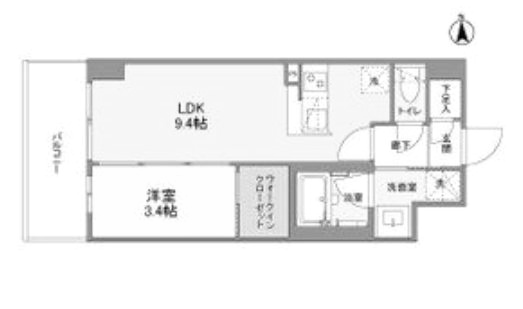 物件○○の間取り図