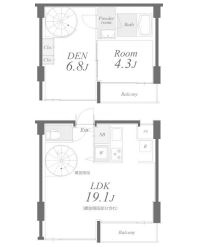 物件○○の間取り図