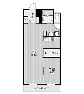 物件○○の間取り図