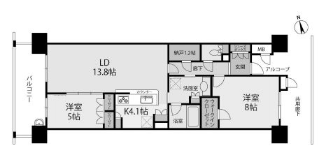 物件○○の間取り図