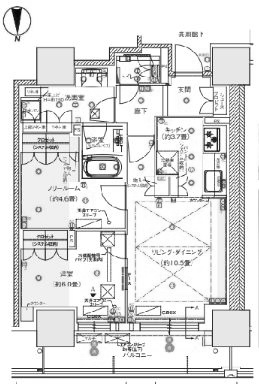 物件○○の間取り図