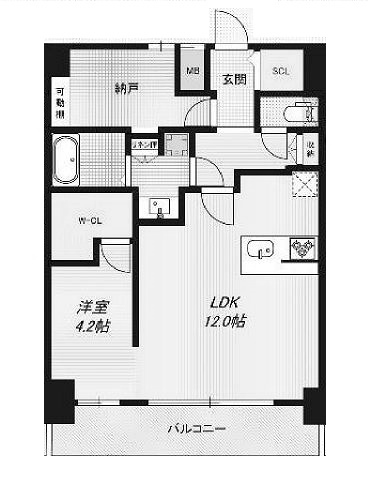 物件○○の間取り図