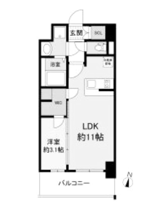 物件○○の間取り図