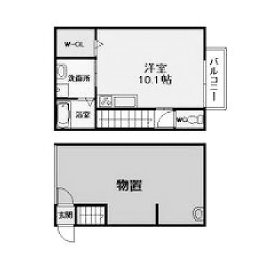 物件○○の間取り図