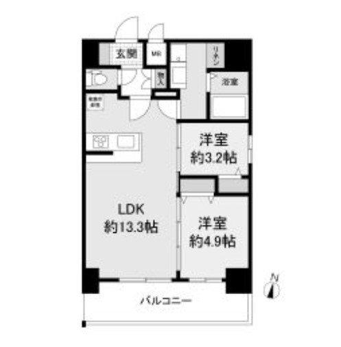 物件○○の間取り図