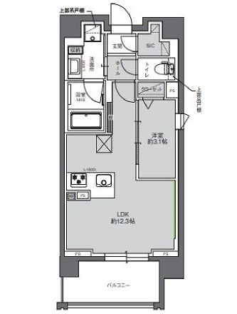 物件○○の間取り図