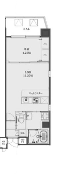 物件○○の間取り図