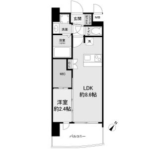 物件○○の間取り図