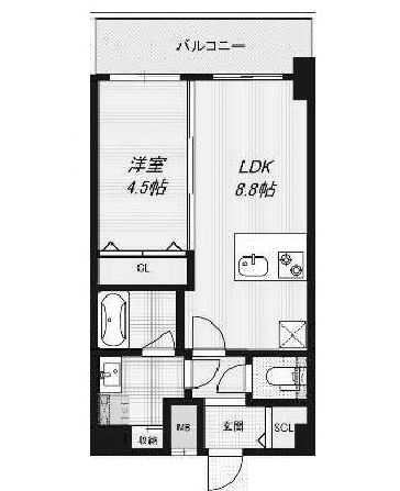 物件○○の間取り図