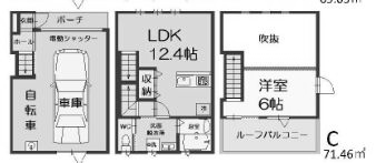 物件○○の間取り図