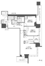 物件○○の間取り図